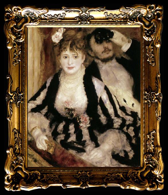 framed  Pierre Renoir La Loge, Ta017